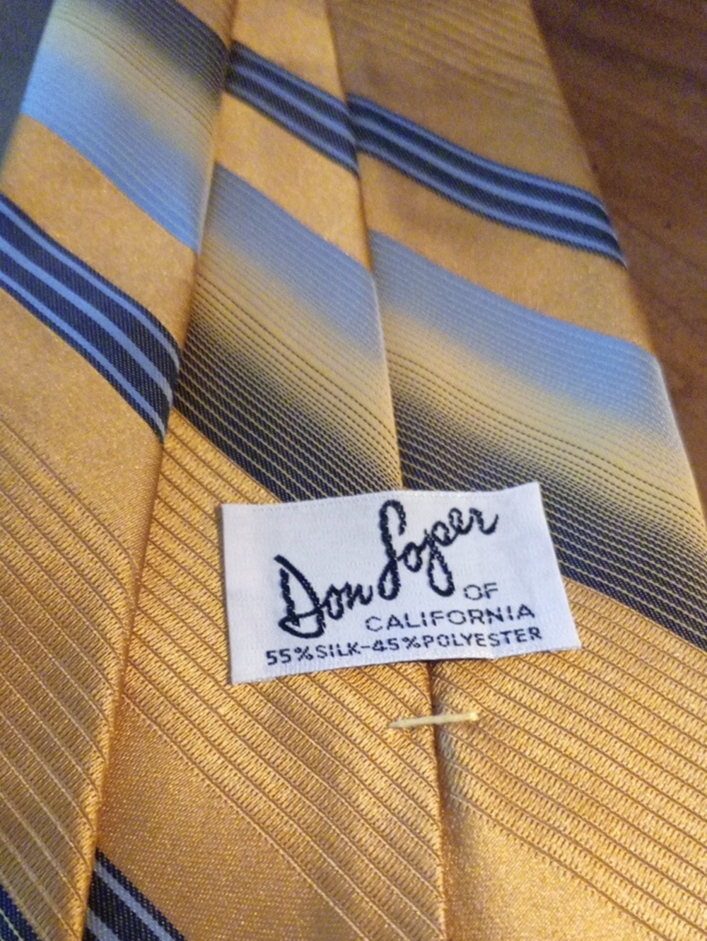 Don Loper Of Beverly Hills, Hollywood And Pasadena Mens Necktie, Original $6 Tag